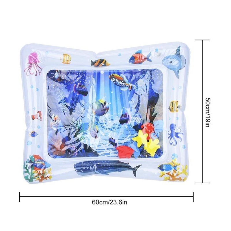 Baby Water Play Mat Inflatable Patted Pad Baby  Carpet Child