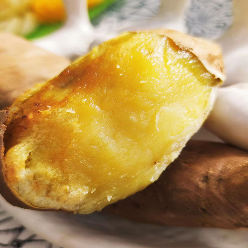 山东威海荣成蜂蜜罐地瓜农家红薯新鲜黄心番薯板栗山芋白皮蜜薯
