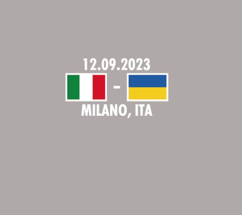 2023意大利对赛意大利对阵乌克兰对阵小字欧预赛定制热转印足球