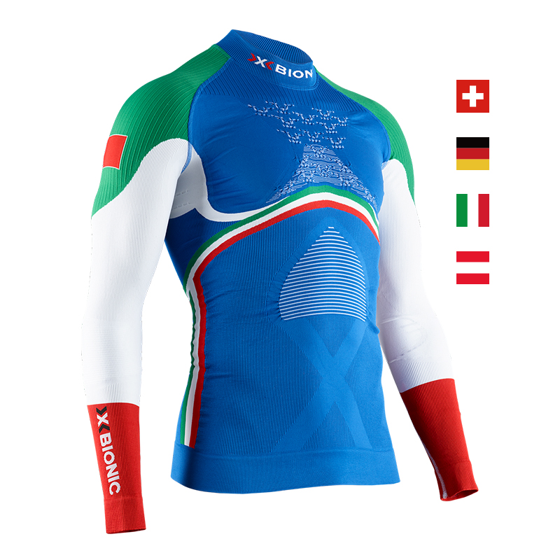 X-BIONIC 爱国者系列 瑞士/德国/意大利/奥地利国家队滑雪上衣