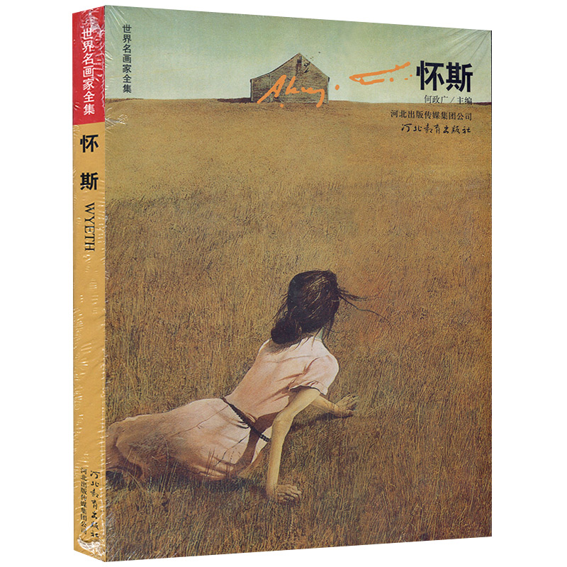 【满2件减2元】怀斯世界名画家全集 怀斯.A.Wyeth第2版何政广怀斯的生涯与艺术 怀乡写实大师荣获自由勋章艺术家的成