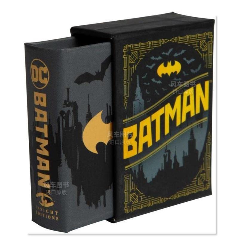 【现货】DC蝙蝠侠 迷你小书 Batman: Quotes from Gotham City (Tiny Book) 精装 英文原版进口微型艺术书