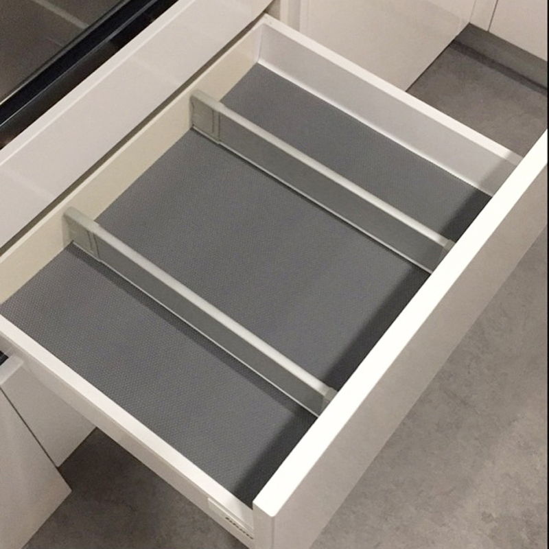 厨柜衣柜可自由组合分割伸缩抽屉隔断分隔收纳隔板整理隔离栏条
