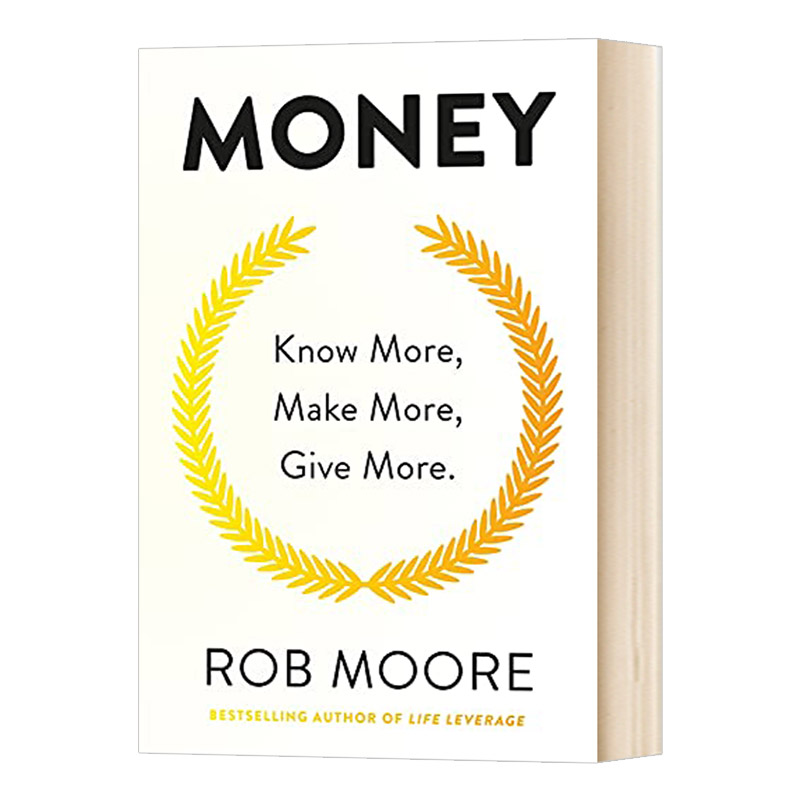 华研原版 挣钱法则 英文原版 Money Know More Make More Give More 理财 英文版进口英语书籍