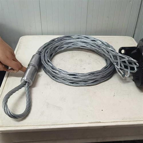 电缆网套猪笼套蛇皮套导线电力牵引拉线钢丝绳网罩抗弯旋转连接器