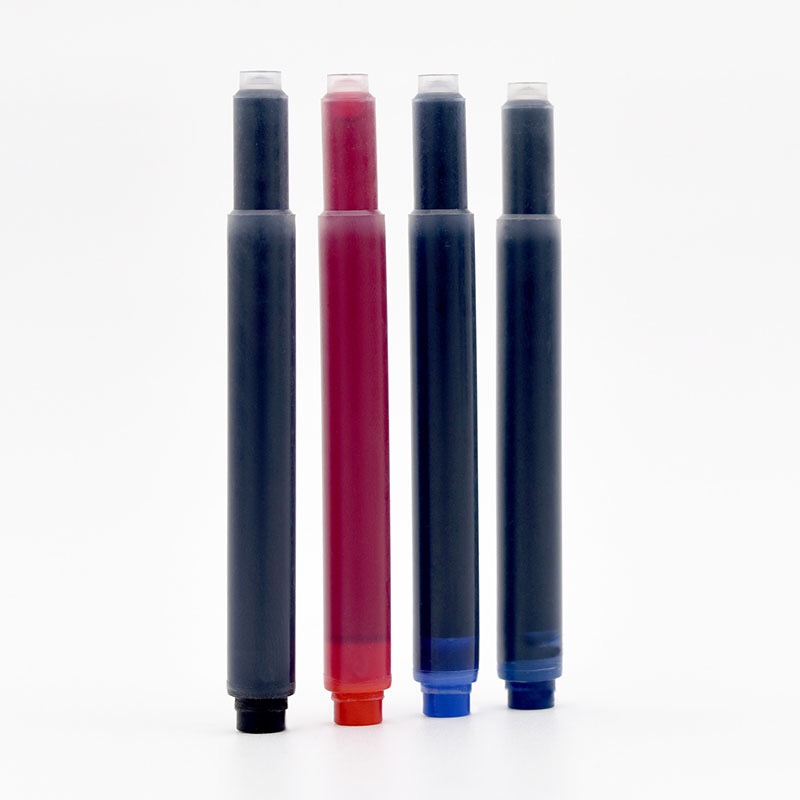 KACO长款大容量墨胆蓝黑色钢笔墨水通用欧系钢笔墨囊不堵笔6支装