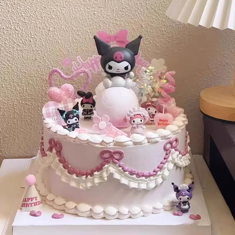 库洛米生日蛋糕图片