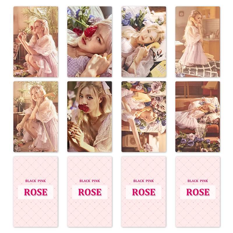朴彩英ROSE个人专辑《R》周边小卡粉丝应援收藏卡周边照片卡