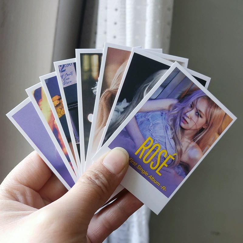 朴彩英ROSE Solo专辑《R》同款小卡拍立得照片卡周边收藏卡应援卡