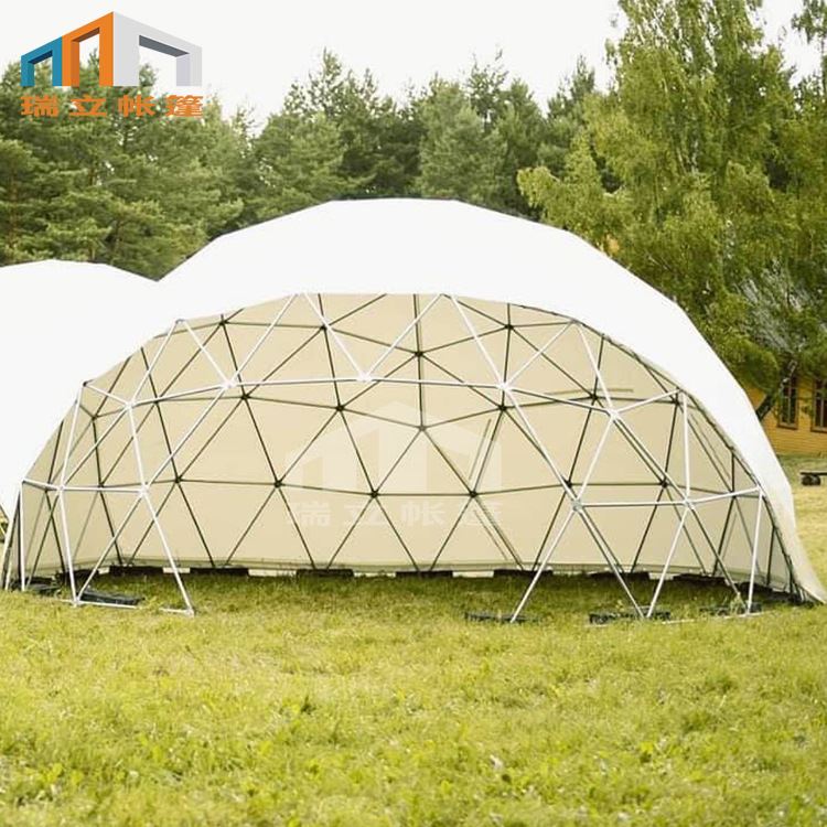 厂家供应 网架星空酒店帐篷 野外健身球形帐篷 球形帐篷定制