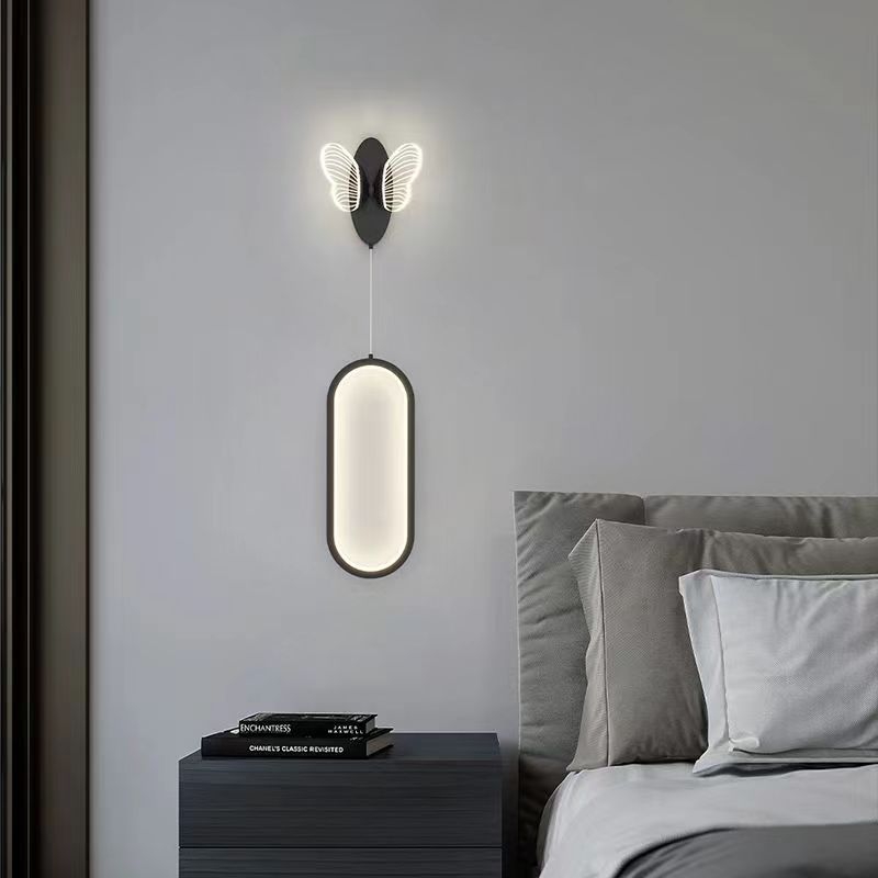 壁灯卧室床头灯现代简约网红北欧轻奢墙灯创意个性客厅电视背景墙