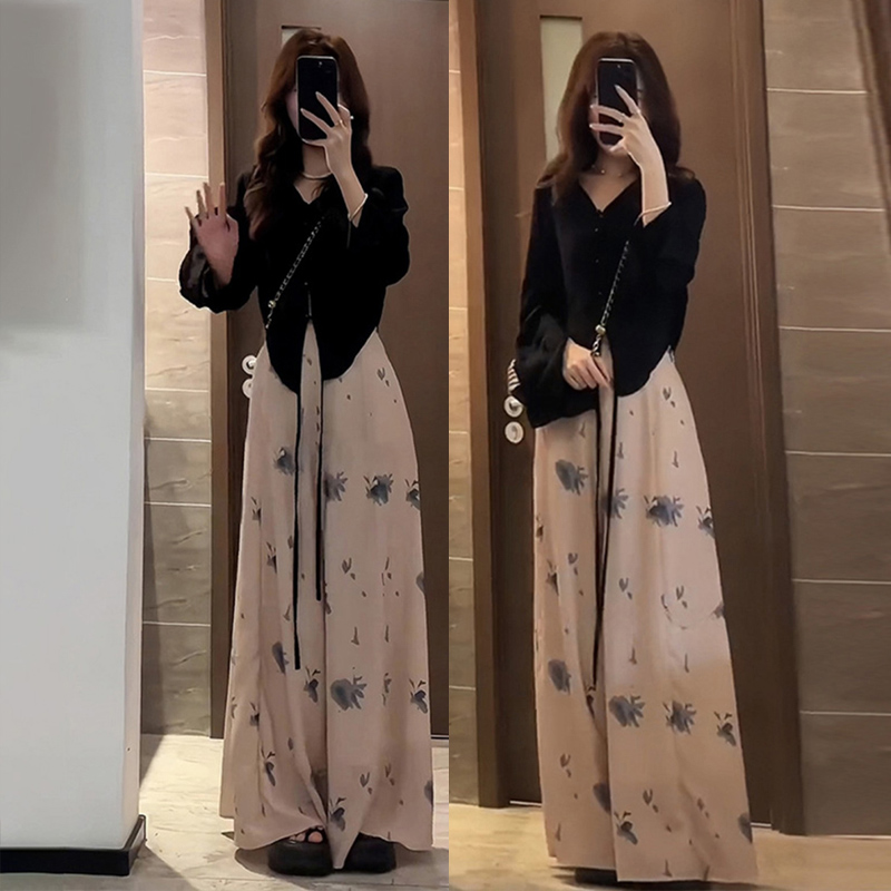 新中式国风套装夏季防晒衬衫女2024早春时尚气质高级感两件套裙裤