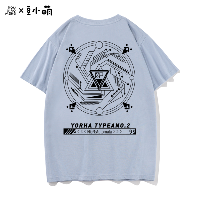 豆小萌尼尔机械纪元衣服steam游戏周边2B小姐姐生命体cos短袖T恤