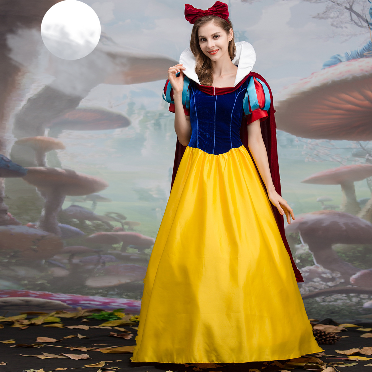 Cosplay童话故事白雪公主 皇后服 成人舞台装 迪士尼公主 演出服