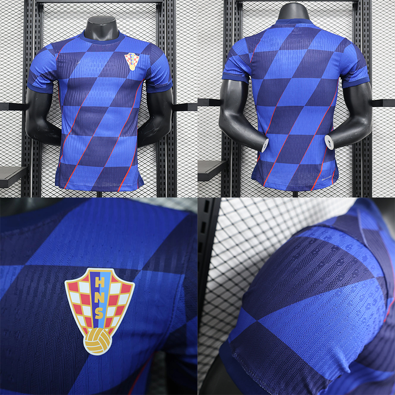 克罗地亚客场足球服球衣莫德里奇2024 Croatia away jersey shirt