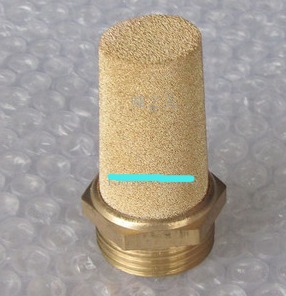 气动消声器 铜消音器 40 1.5寸 消声器
