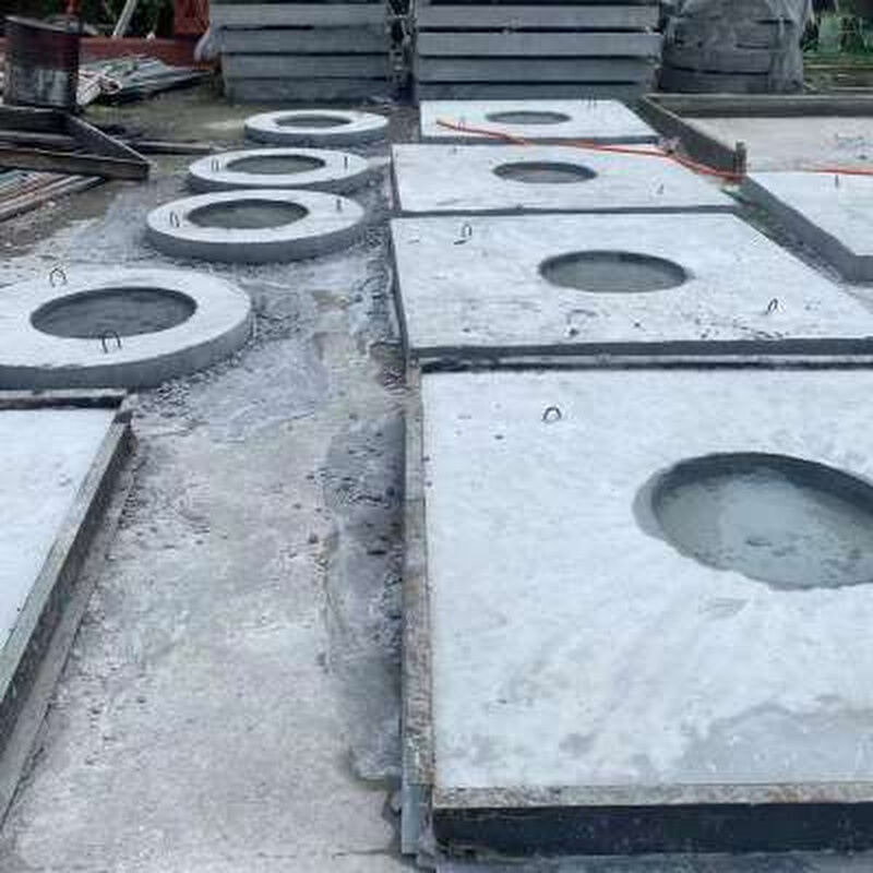 新款成品混凝土盖板污水井水泥检查井收口盖板c30钢筋混凝土承压