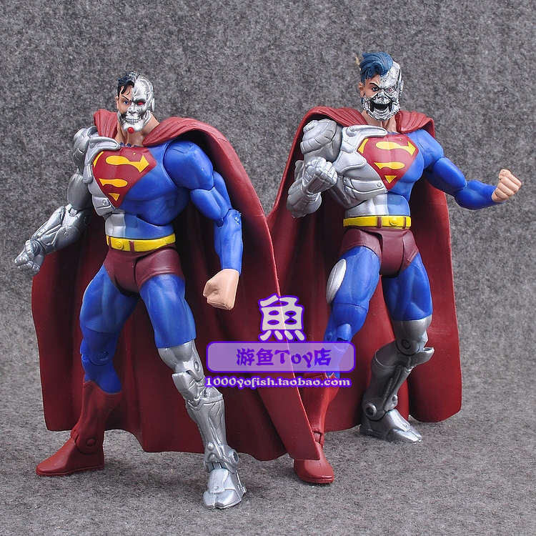 正义联盟生化超人机械超人可动公仔玩偶人偶玩具摆件模型手办礼物