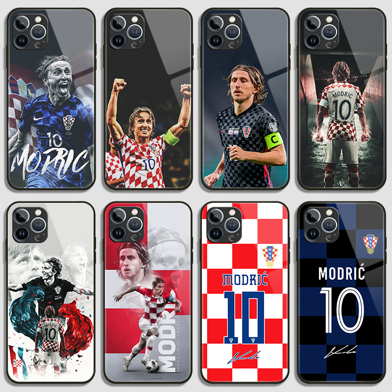 莫德里奇手机壳适用苹果14iPhone13克罗地亚12卡塔尔世界杯11promax足球明星XS钢化玻璃78全包6s保护套