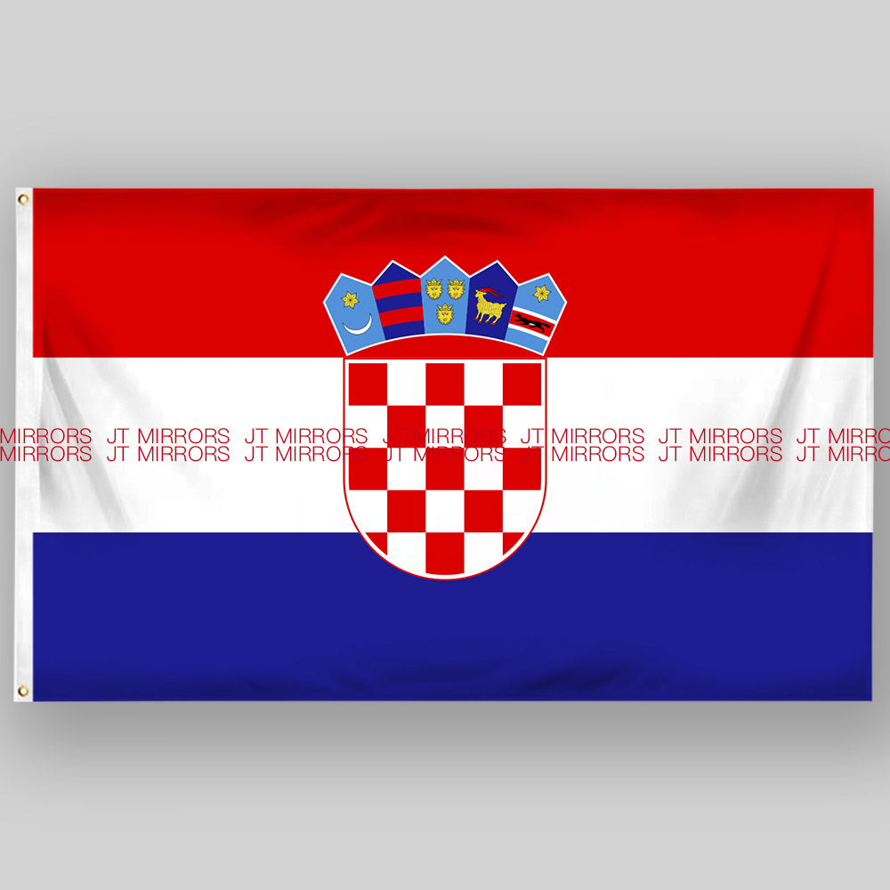 欧洲杯2024足球克罗地亚国旗莫德里奇国家队队旗旗帜旗子Croatia