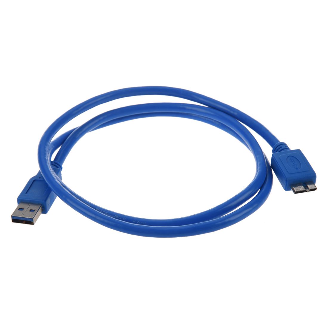 SuperSpeed USB 3.0 Cable, Type A to Type B Micro, M / M, 3 F