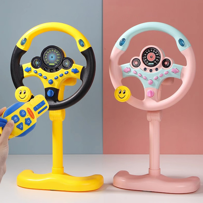 仿真模拟方向盘玩具车载后座副驾驶开汽车驾驶练习器儿童益智玩具