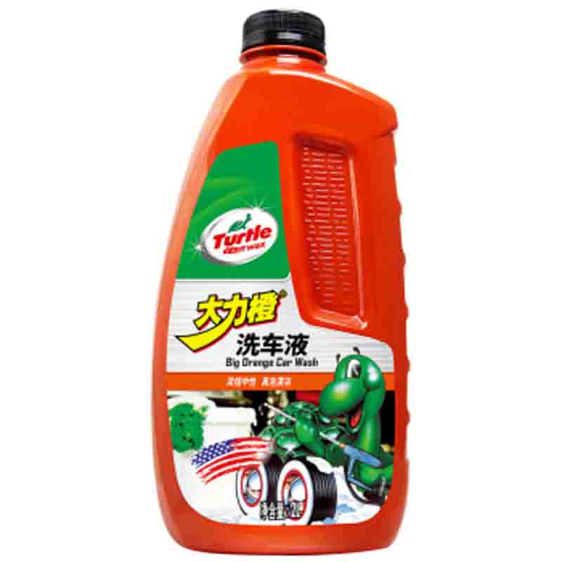 龟牌大力橙高泡洗车液洗车水蜡汽车用品汽车浓缩泡沫清洁剂G-4101