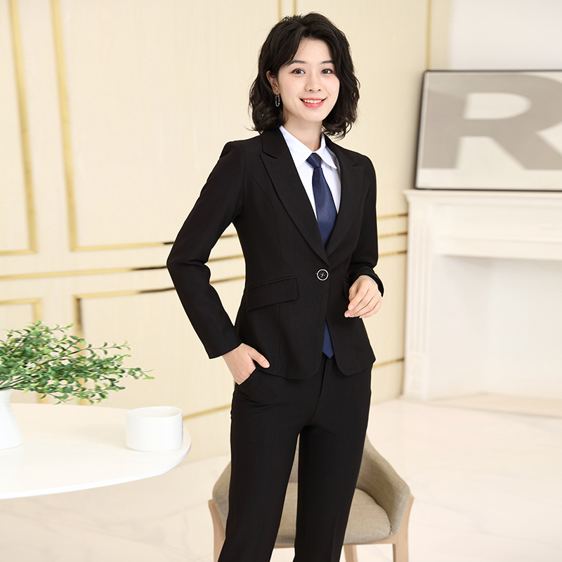 总裁套装职业装女西服气质商务正装上班服女神范高端工作服韩版