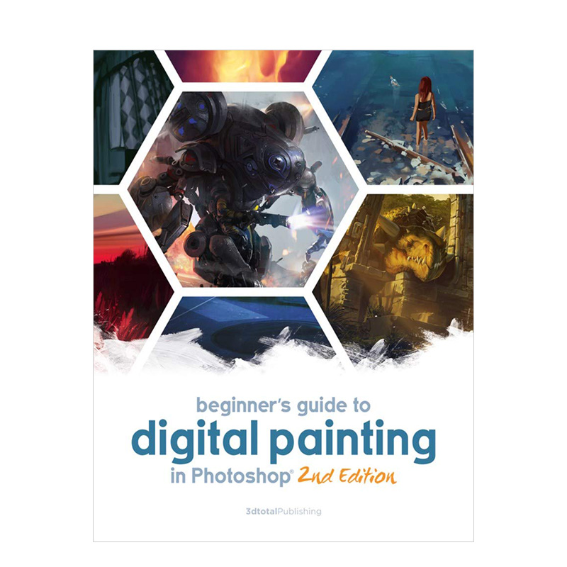 【现货】Digital Painting in Photoshop PS数字绘画初学者指南 第二版