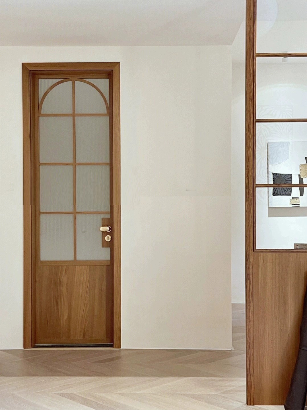 卧室门长虹玻璃法式拱形门房间定制静音烤漆实木复合卫生间厨房门