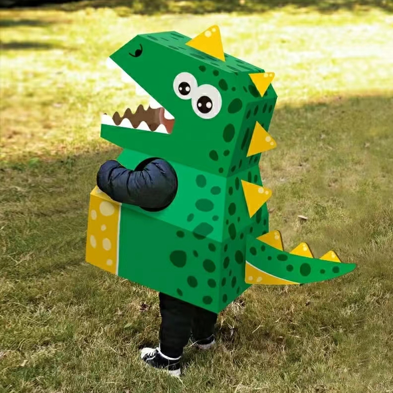 万圣节儿童恐龙衣服霸王龙服装幼儿园六一演出cosplay角色扮演服