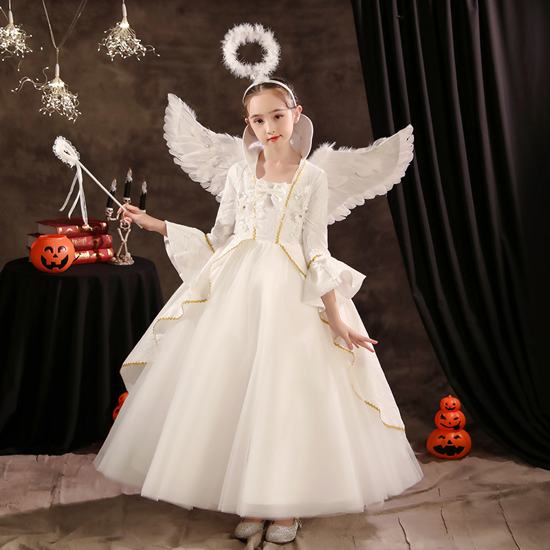 六一儿童节服装女童天使翅膀公主裙角色扮演cosplay幼儿园演出服