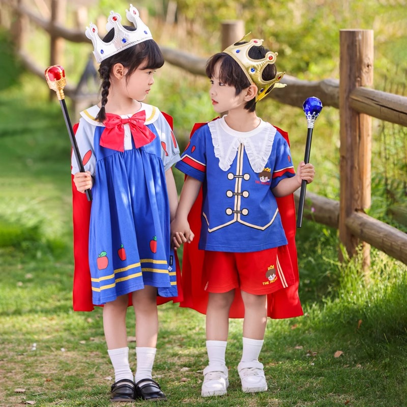 六一儿童演出服幼儿园cosplay白雪公主裙小王子服装角色扮演舞蹈
