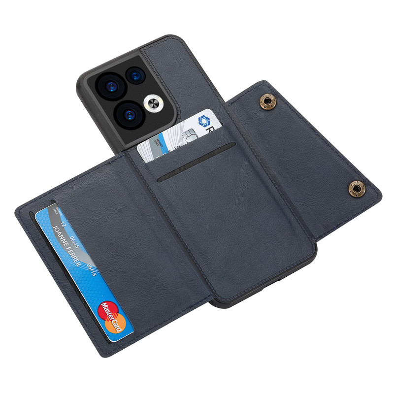 适用OPPO Reno8手机壳卡包可放卡reno9 Pro+皮套创意车载磁吸引磁片带装卡套10外壳隐藏证件11保护套插卡槽