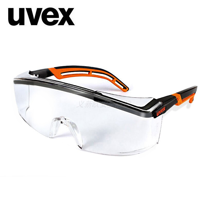 优维U斯VEX 9064185护目镜骑行防护眼镜防风镜骑行透明式防风防沙