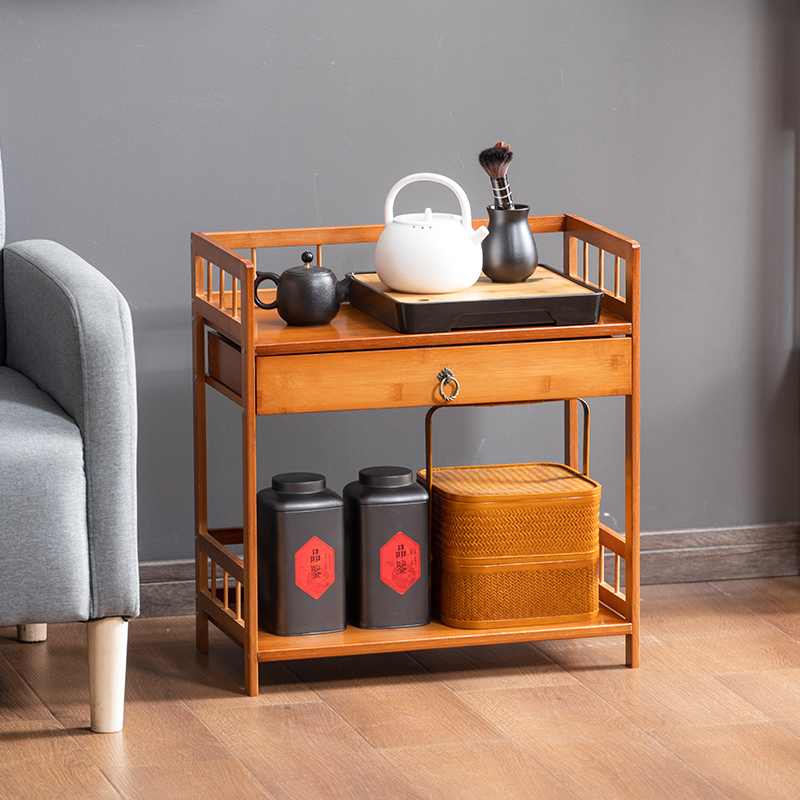 沙发边几客厅茶边柜边角几小茶几简易茶叶置物架茶水架茶柜电话桌