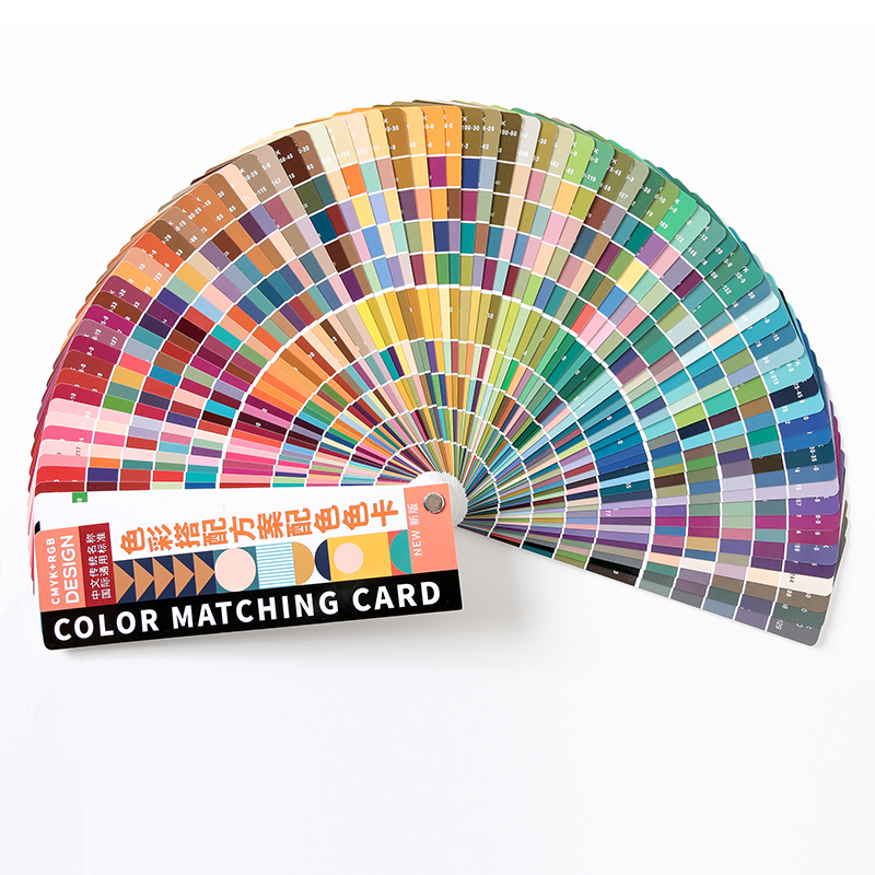 中式色彩搭配方案配色色卡CMYK印刷平面室内设计师送莫兰迪调色卡