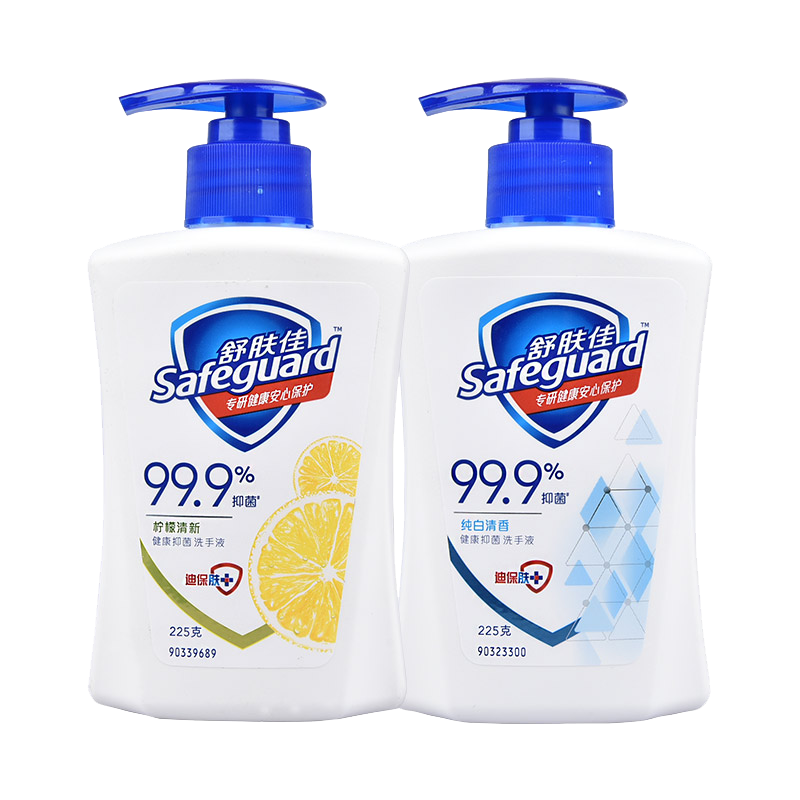 舒肤佳洗手液纯白清香型柠檬香 225g*1瓶长效抑菌