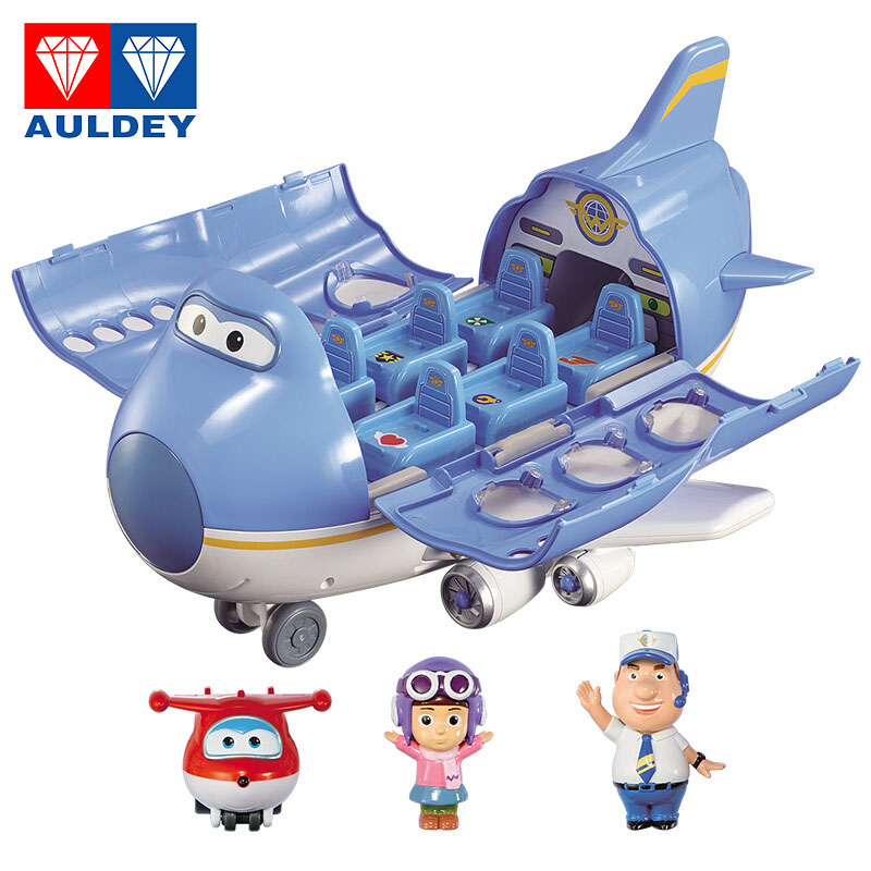 奥迪双钻超级飞侠大鹏场景玩具套装大号变形飞机一套乐迪金宝男孩