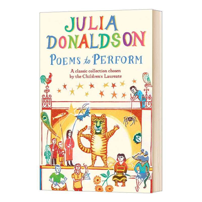 英文原版 Poems to Perform 适合表演的诗歌 英文版 进口英语原版书籍