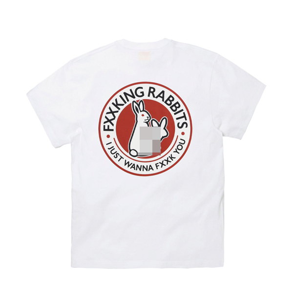 小众潮牌 #FR2 圆形兔子 Round Logo T-shirt 男女情侣短袖T恤潮
