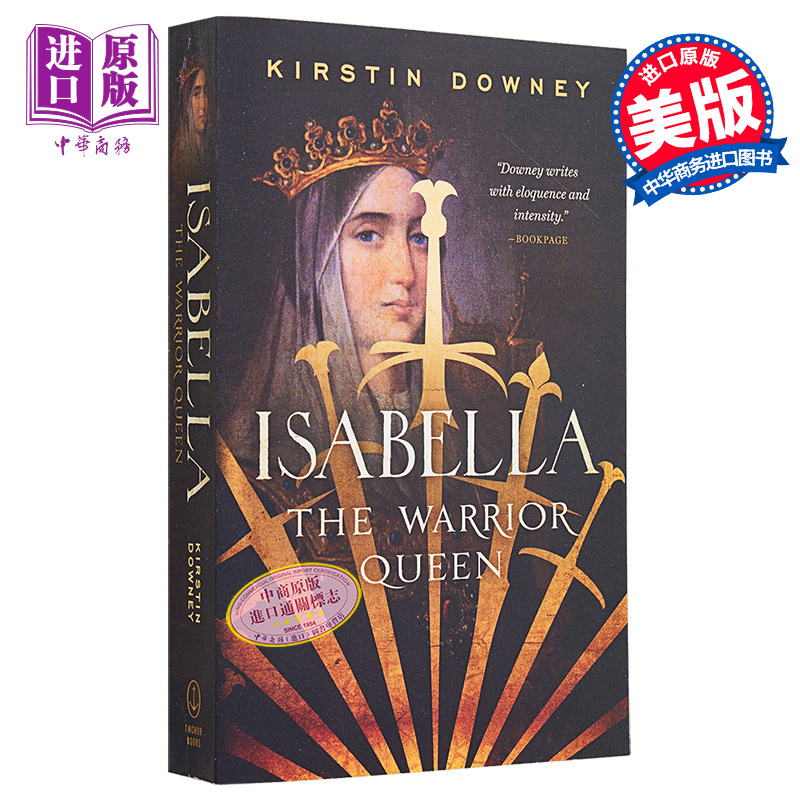现货 伊莎贝拉 武士女王 英文原版 Kirstin Downey Isabella The Warrior Queen【中商原版】