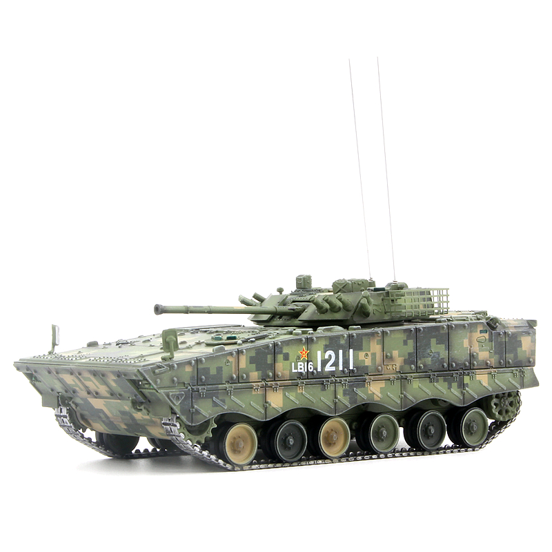 UNISTAR中国陆军ZBD-04A履带式步兵战车丛林数码 IFV成品模型1/72