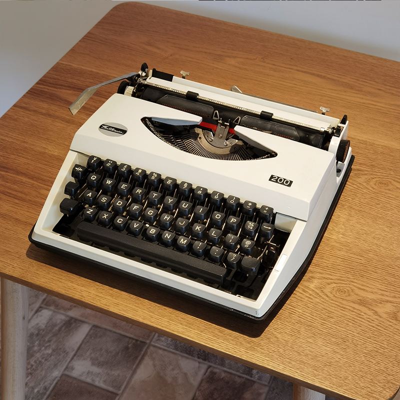 老式打字机飞鱼牌机械中古旧物正常使用怀旧收藏文艺复古礼物包邮