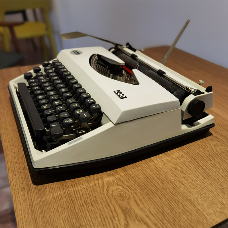 老式打字机飞鱼牌机械中r古旧物正常使用怀旧收藏文艺复古礼物包