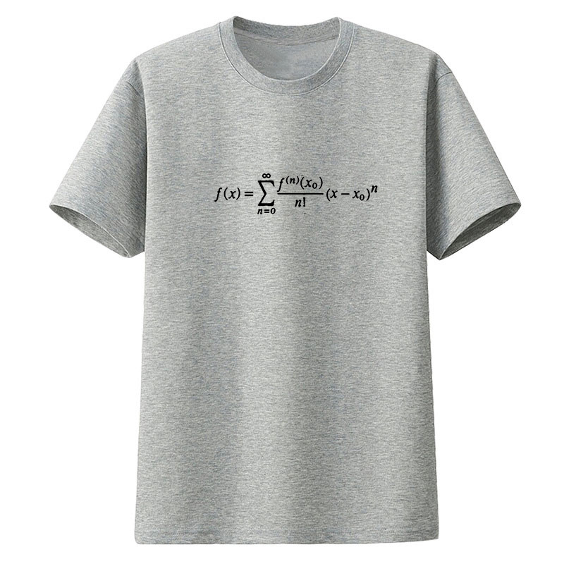 泰勒欧拉公式高等数学班服爱因斯坦物理学霸短袖T恤文化衫衣服