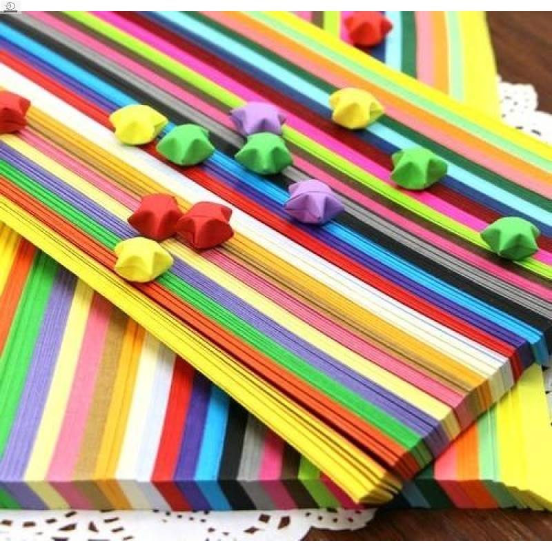 制作材料多套装叠功纸小学生星星的彩色拆彩条手工能折纸纸幸运星