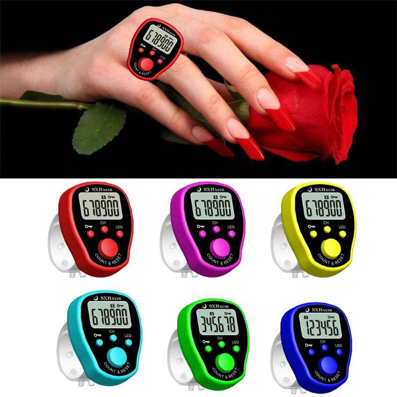 Finger Electronic Digital Counter five-channel chanting