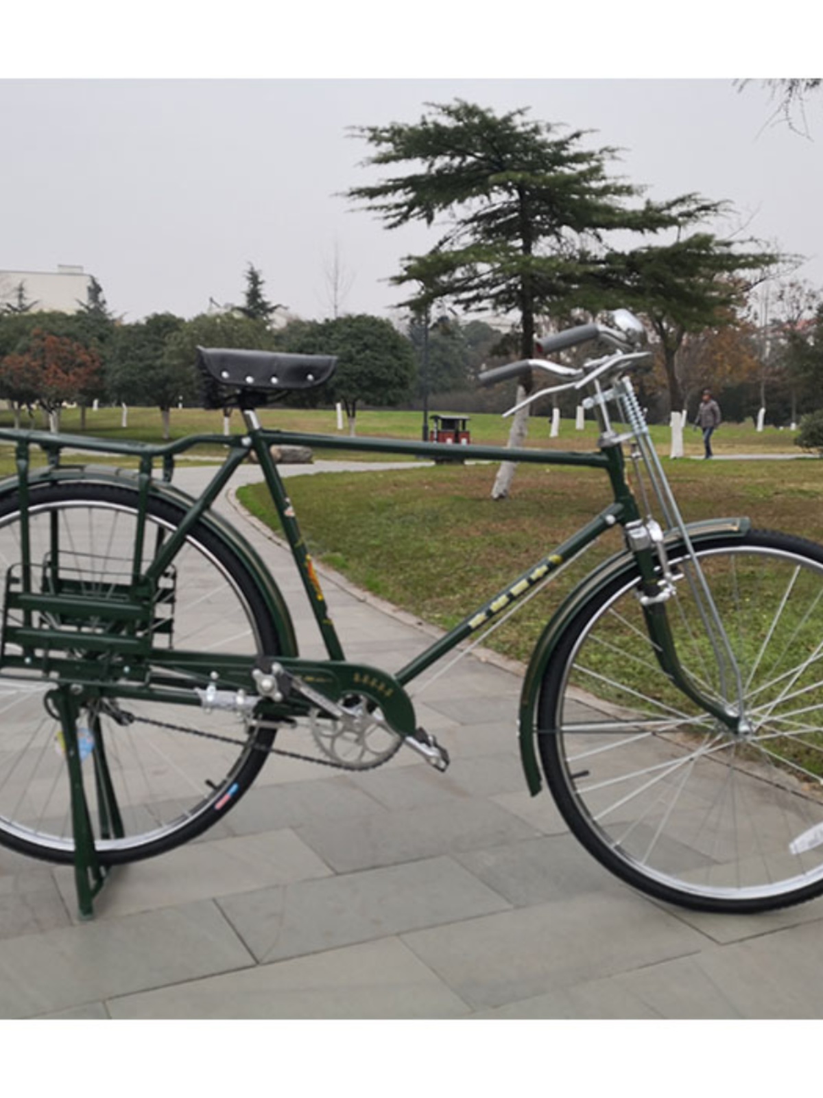 上海凤凰28寸正品原厂老式复古经典加重，二八大杠邮政款自行车