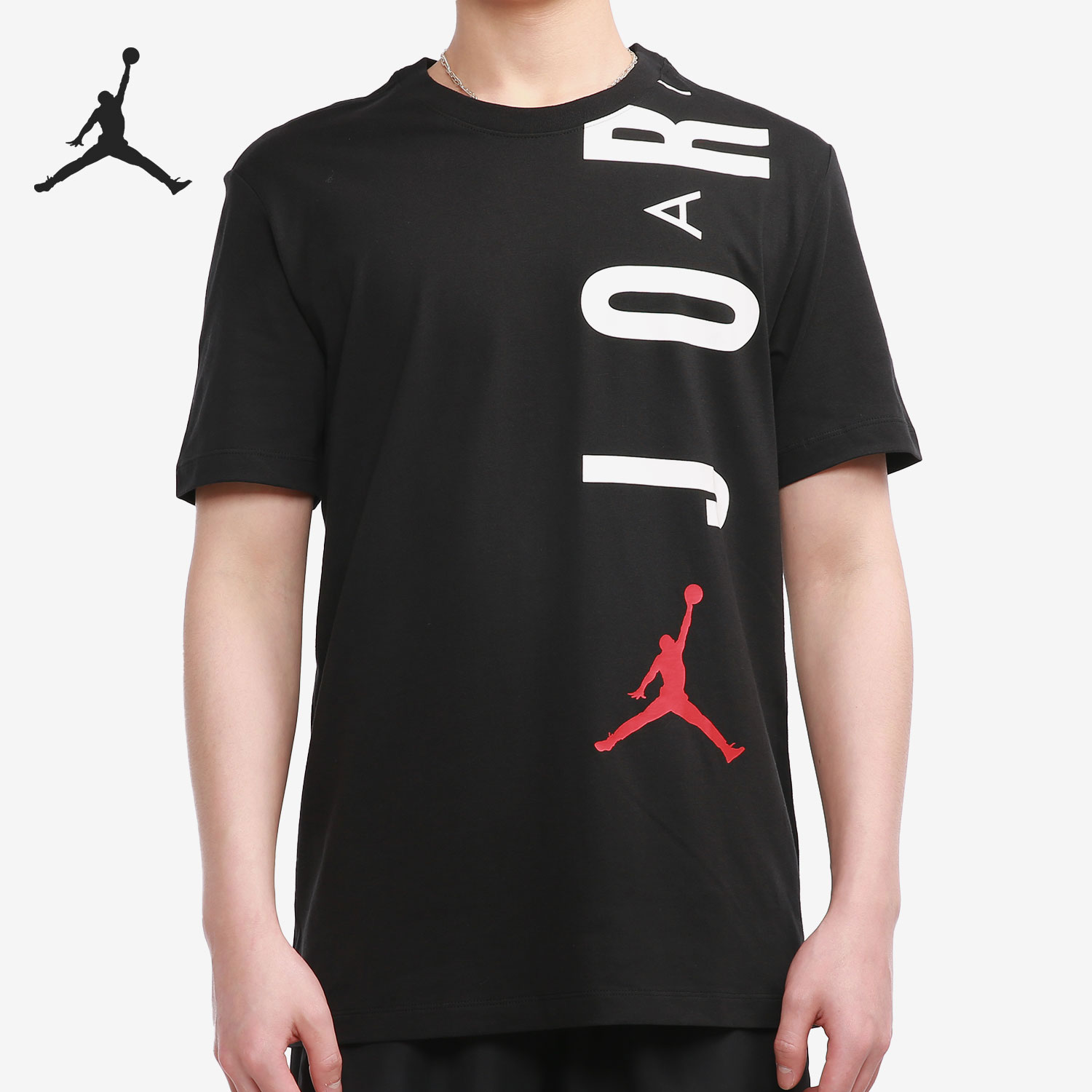 Nike/耐克正品2021年夏季男子新款AJ短袖休闲运动T恤CZ8403-010